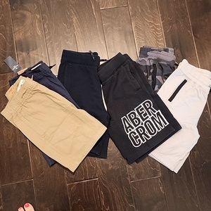 7 pairs of Abercrombie Kids Boys short size 9/10